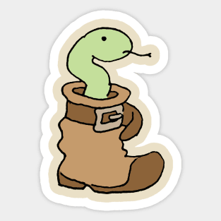 Snoot (Snake Boot) Sticker